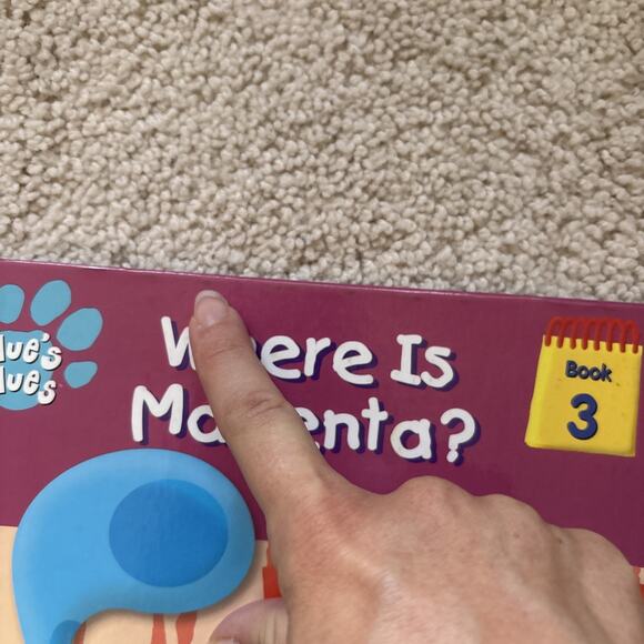 Blue's Clues - Blue’s Cool Idea, Where is Magenta? 2000 HC Discovery Series VTG - Picture 6 of 7